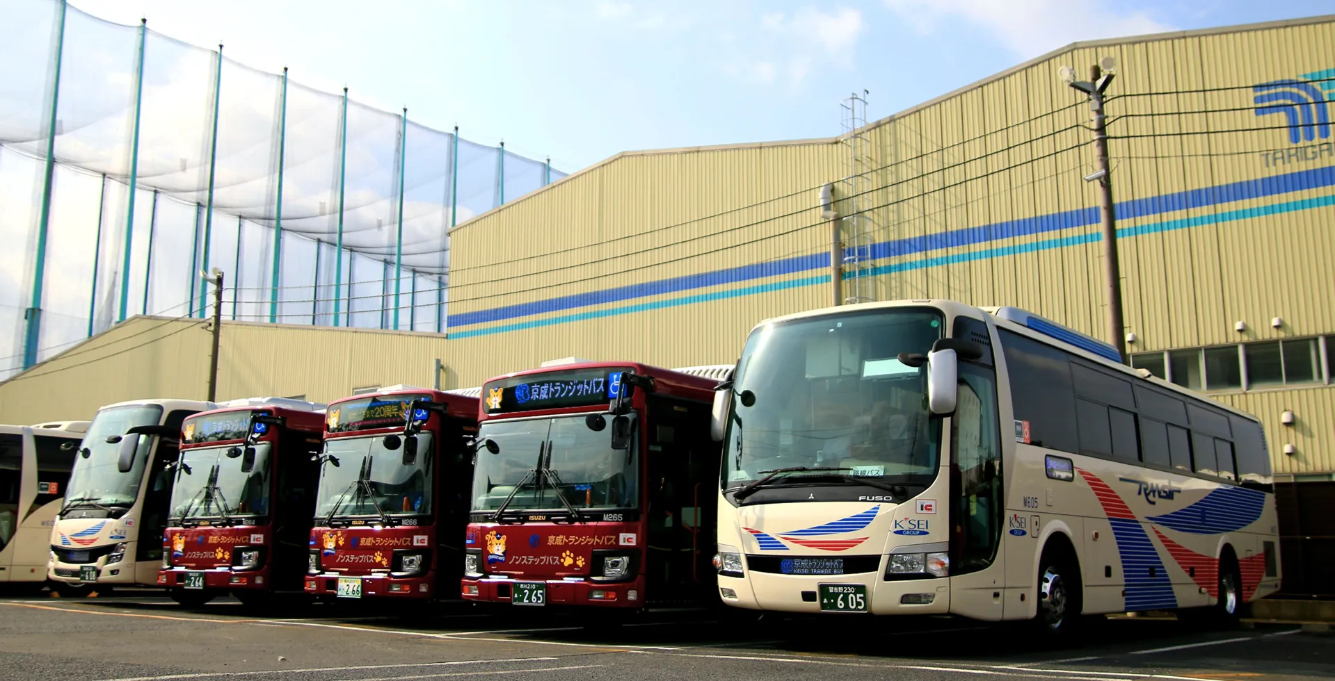 京成トランジットバスのバスら