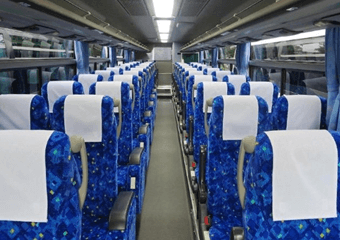 京成トランジットバス観光バス内装